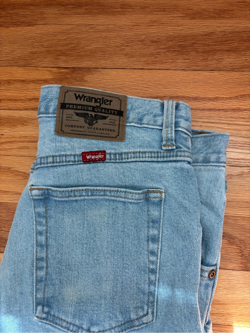 Wrangler Light Blue Vintage Denim Jeans